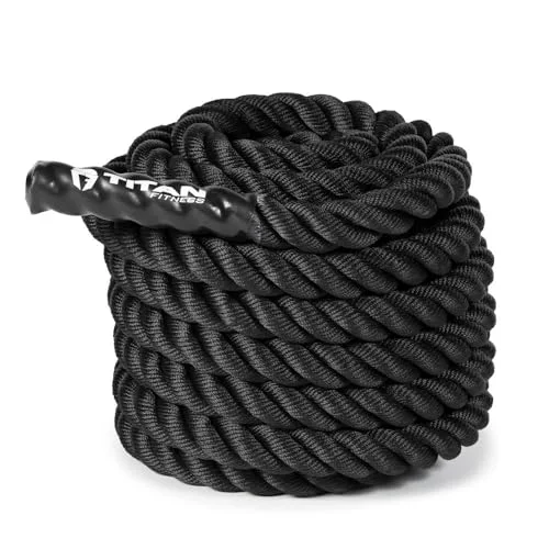 Titan Fitness Battle Rope 40ft x 1.5in