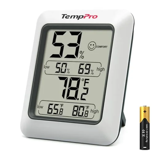 TempPro TP50 Digital Hygrometer Thermometer