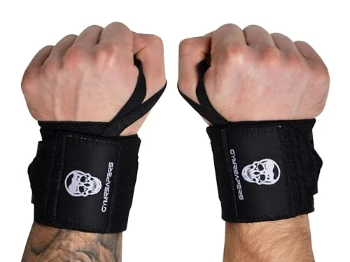 Gymreapers Weightlifting Wrist Wraps (18 Inch)