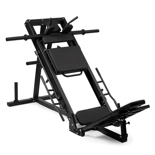 Titan Fitness Plate-Loaded Leg Press Hack Squat Machine Combo