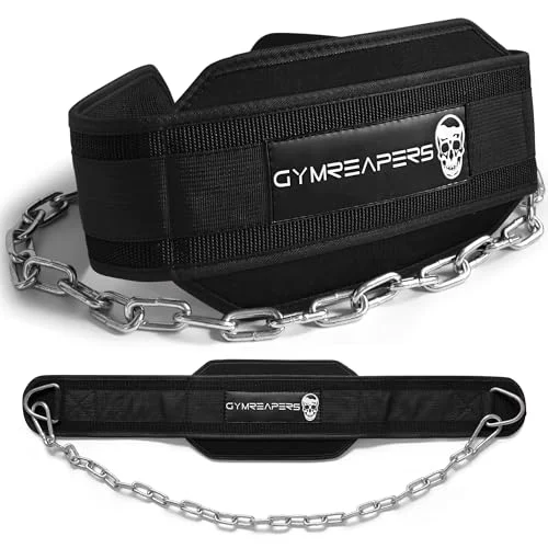 Gymreapers Dip Belt With Chain