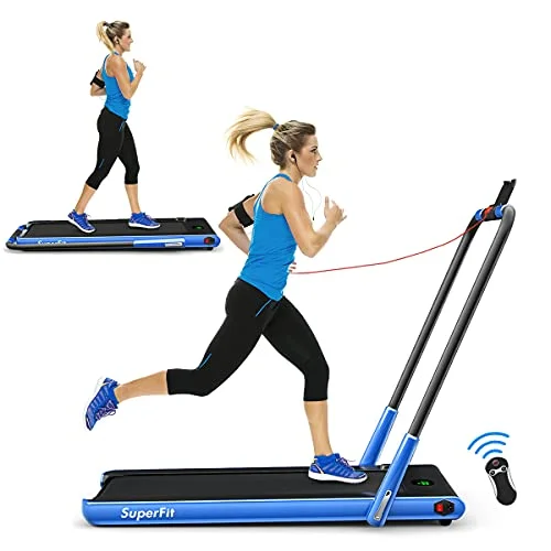Goplus 2-in-1 Folding Treadmill (Superfit)
