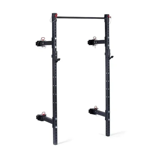 Titan Fitness T-3 Series Wall Mounted Folding Power Rack (91")