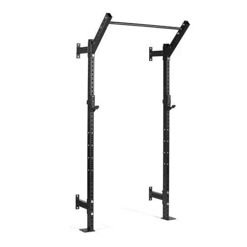 Titan Fitness T-3 Series Space-Saving Wall-Mounted Rack