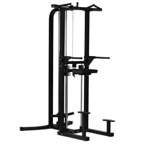 Titan Fitness Plate-Loaded Assisted Pull-Up & Dip Machine