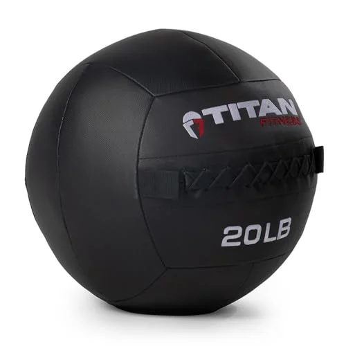 Titan Fitness 20 LB Composite Wall Ball