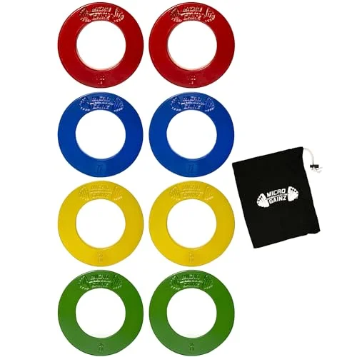Micro Gainz Fractional Weight Plates (8-Piece Set)