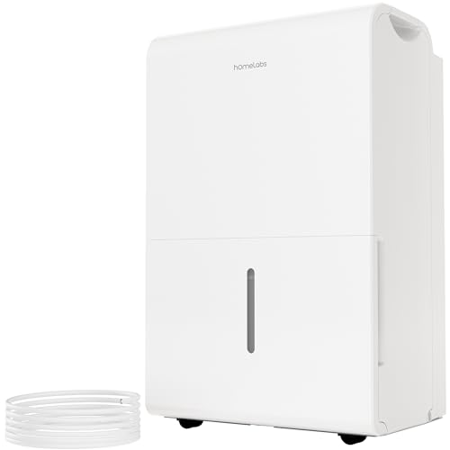 hOmeLabs 50-Pint WiFi Dehumidifier with Pump