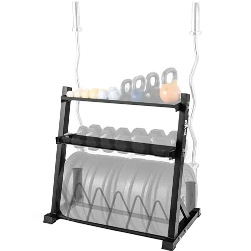 Yes4All Multi-Functional Weight Storage Rack