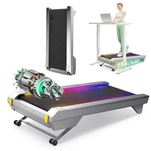 UREVO CyberPad Smart Walking Pad with 14% Auto Incline
