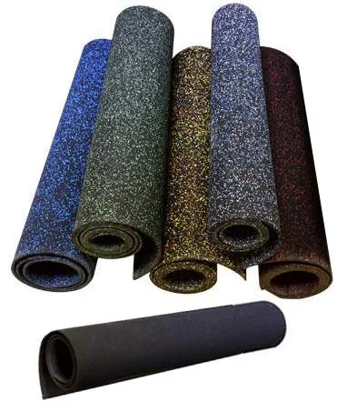 American Floor Mats 3/8" Heavy Duty Rubber Roll 4x10