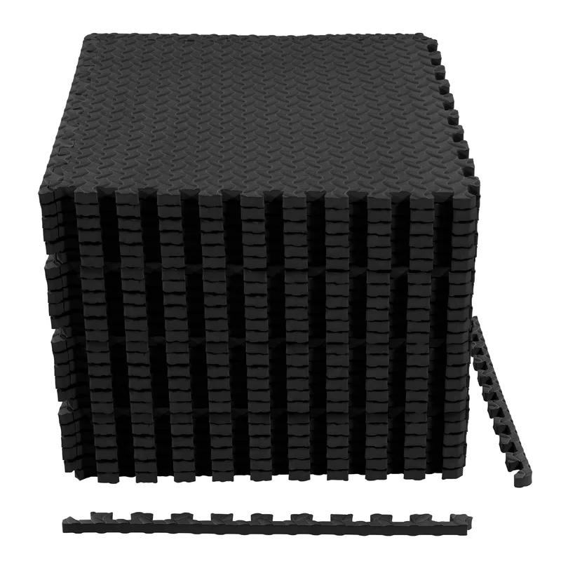 BalanceFrom 3/4" EVA Foam Interlocking Tiles 96 sq ft