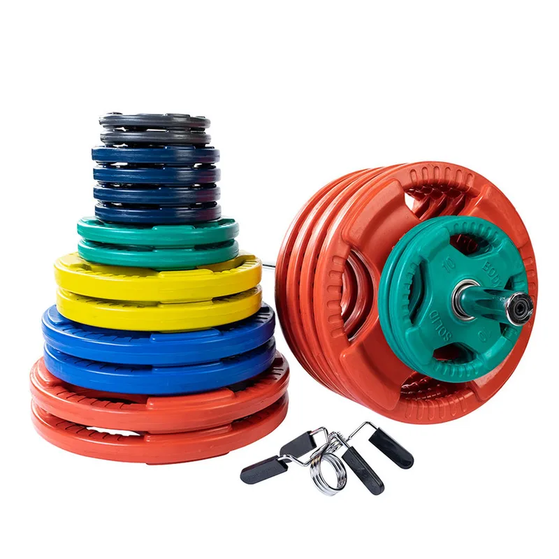 Body-Solid Rubber Grip Olympic Set
