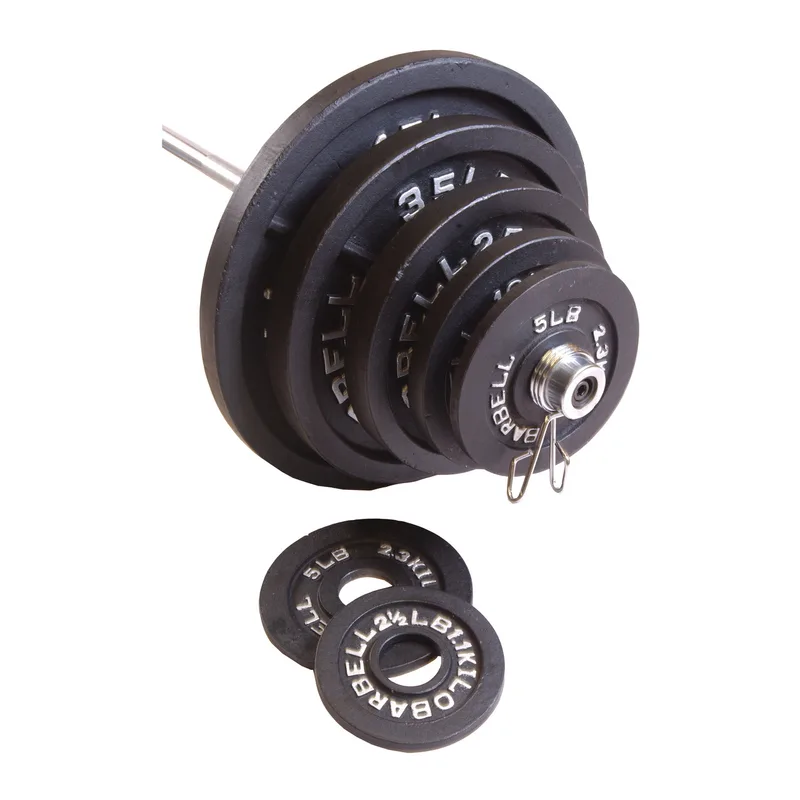CAP Barbell 300-Pound Olympic Grip Plate Set