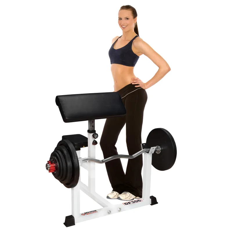 Deltech Fitness DF306 Pro Preacher Curl Bench