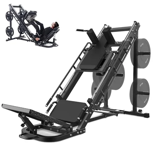 Garvee 2-in-1 Leg Press Hack Squat Machine