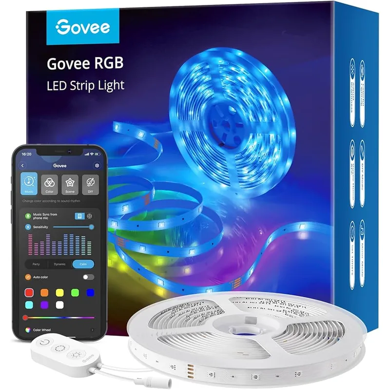 Govee Smart RGB LED Strip Lights (16.4ft)