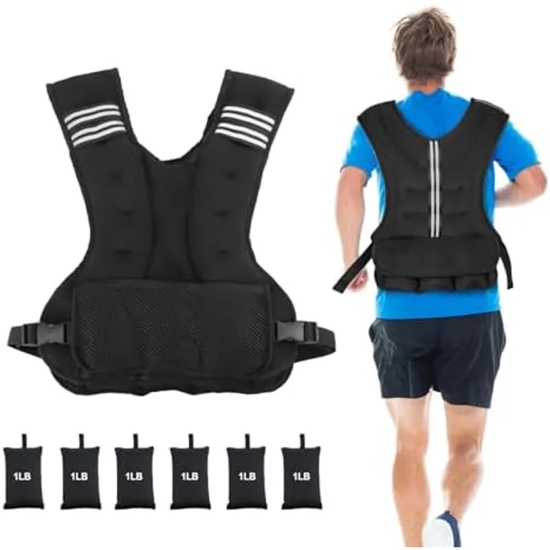 Henkelion Adjustable Weighted Vest 20lb