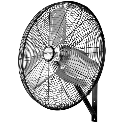 Hurricane Pro Commercial Grade 20" Oscillating Wall Mount Fan