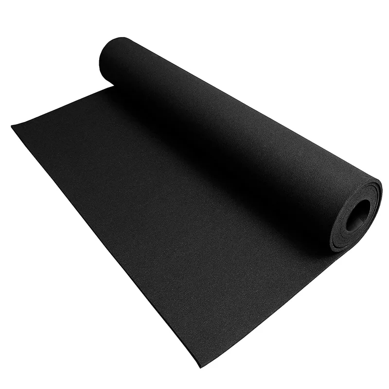 IncStores 8mm Strong Rubber Flooring Roll 4'x15'