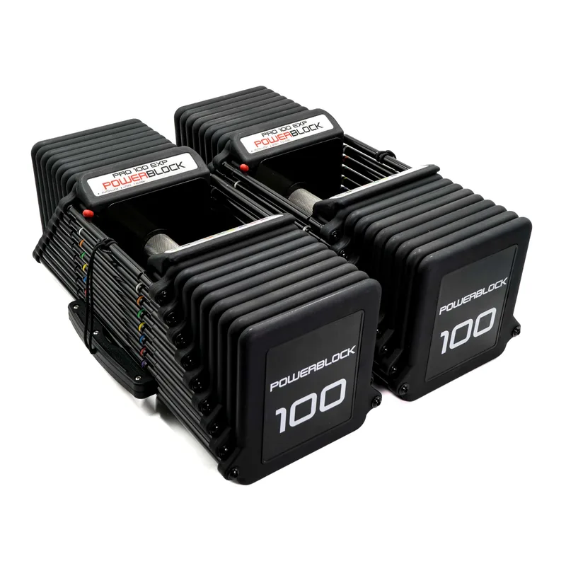 PowerBlock EXP Adjustable Dumbbells (5–50 lbs)
