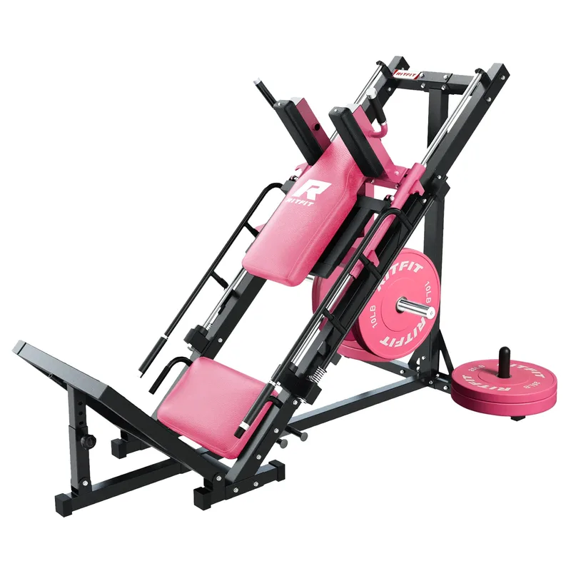 RitFit BLP01 3-in-1 Leg Press Hack Squat Calf Raise