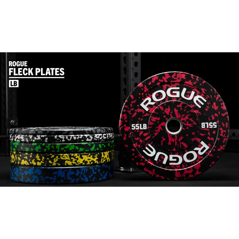 Rogue Fleck Bumper Plates