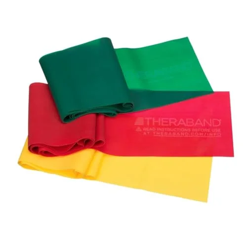 TheraBand Resistance Bands Set, Beginner Kit