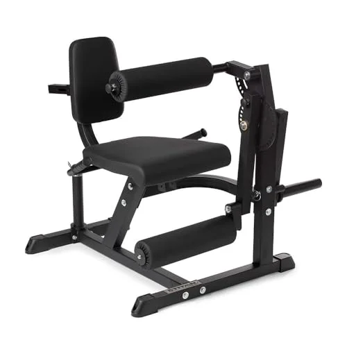 Titan Fitness Plate-Loaded Leg Extension and Curl Machine