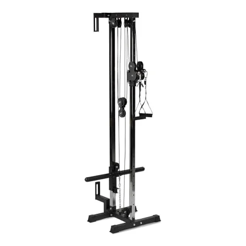 Titan Fitness 84.5" Tall Wall Mounted Pulley Tower