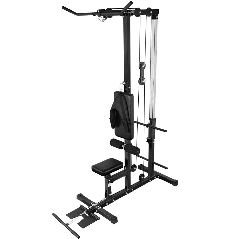 Valor Fitness CB-12 Plate-Loaded Lat Pulldown & Low Row