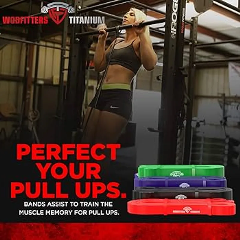WODFitters Titanium 4-Band Set
