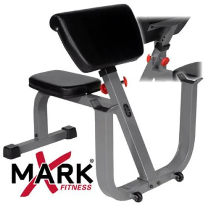 XMark XM-4436 Seated Preacher Curl Bench