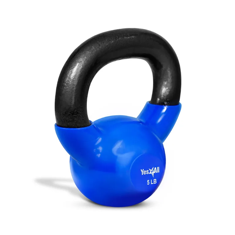 Yes4All Vinyl Coated Kettlebell