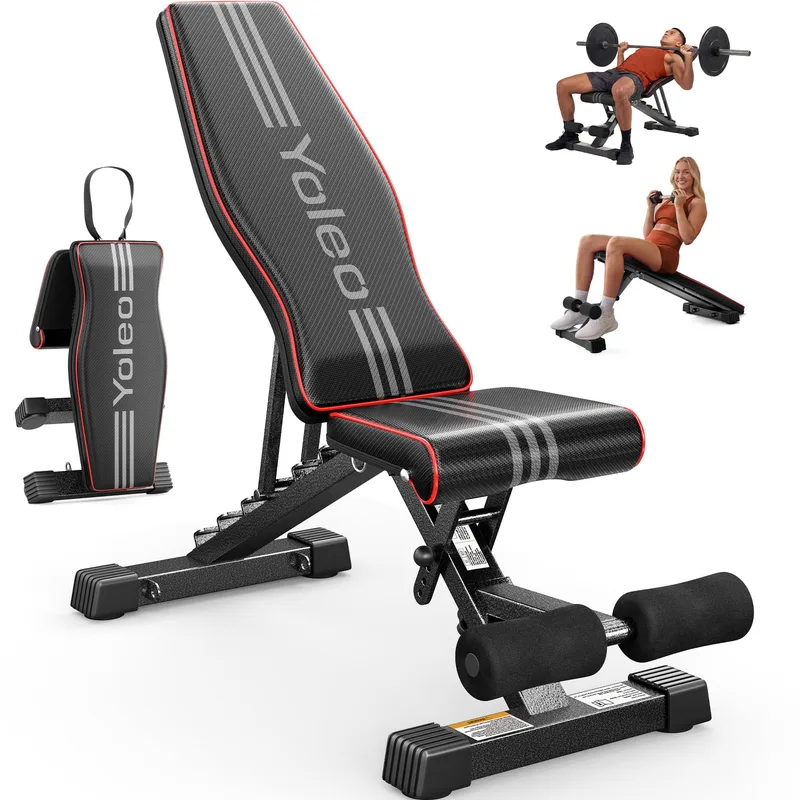 YOLEO Adjustable Weight Bench