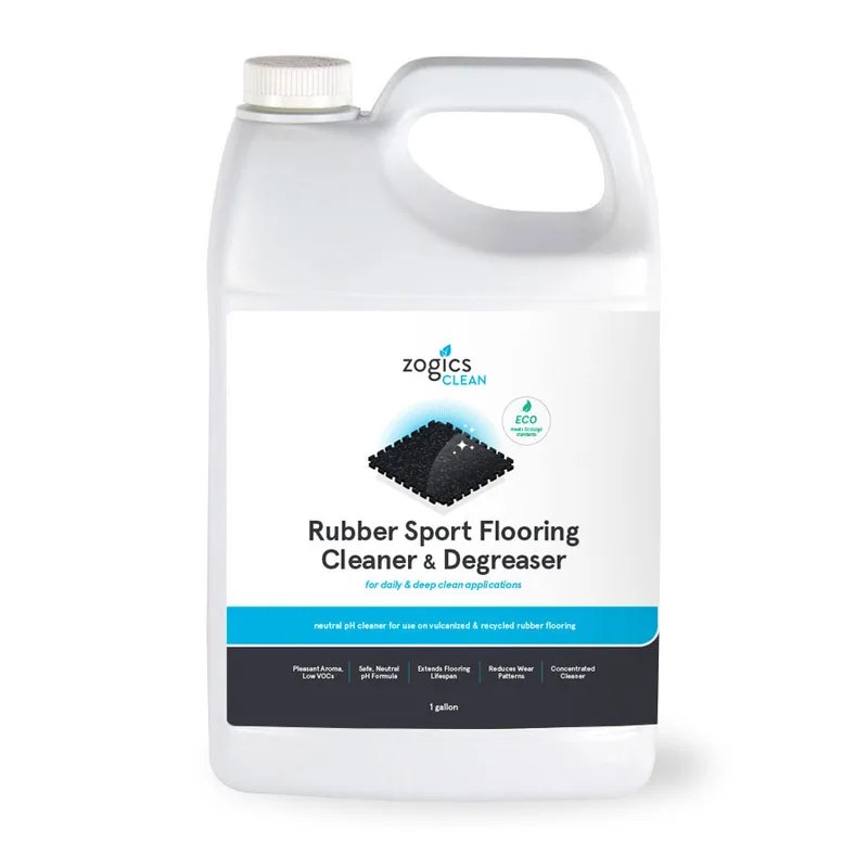 Zogics Rubber Flooring Cleaner and Degreaser (1 Gallon)
